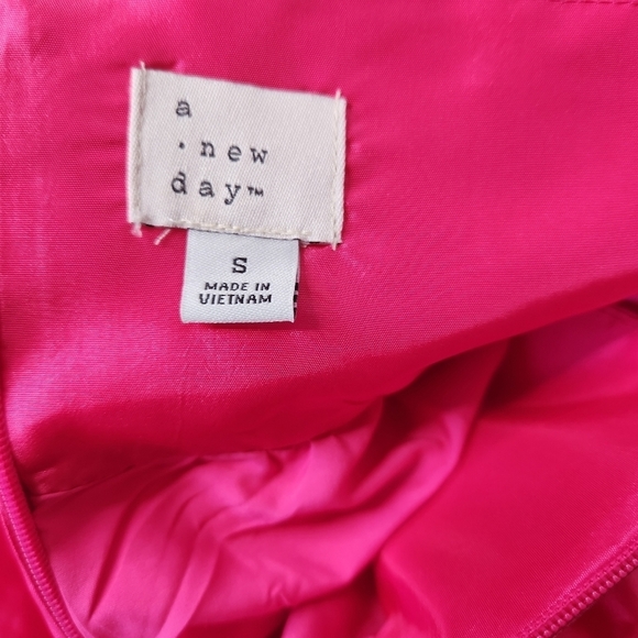 A New Day Women's Small Ruffled Pink Cami Top - Picture 8 of 8